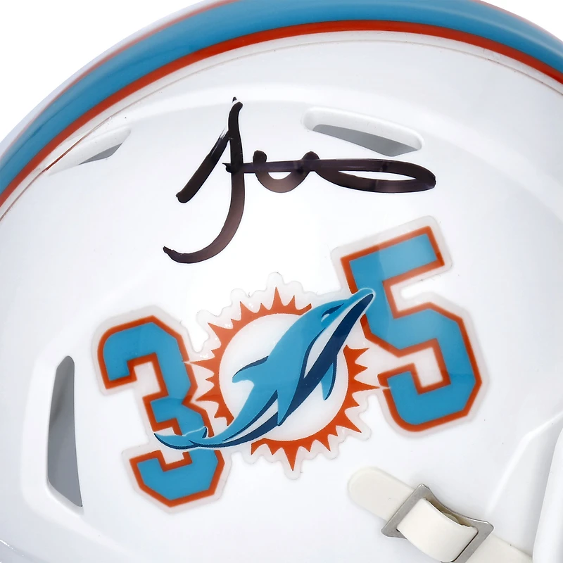 Tyreek Hill Miami Dolphins Autographed Riddell 305 Speed Mini Helmet
