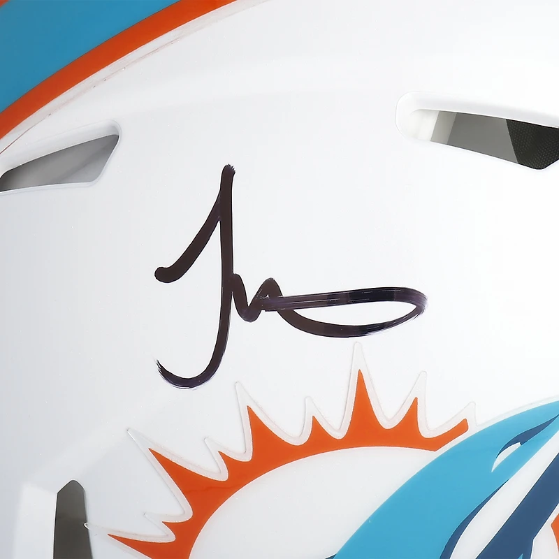 Tyreek Hill Miami Dolphins Autographed Riddell Speed Logo Authentic Helmet