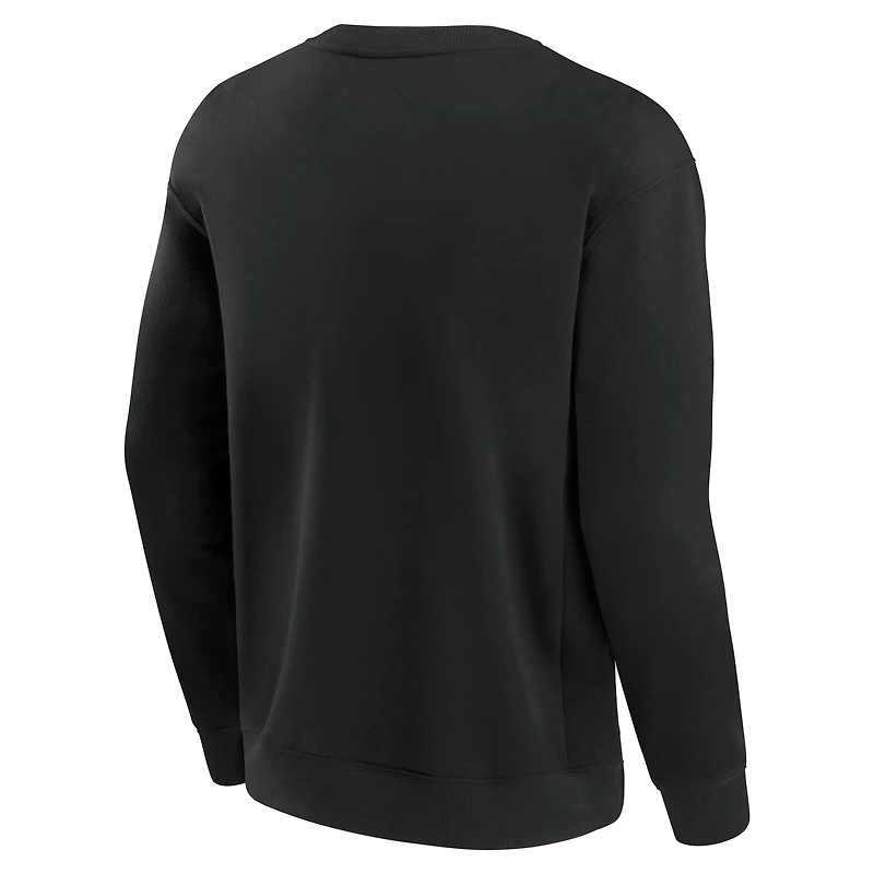 Unisex Fanatics Black Miami Dolphins Elements Unlimited Fleece Pullover Sweatshirt