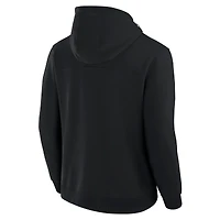 Unisex Fanatics Black Miami Dolphins Front Office Tonal Tri-Blend Pullover Hoodie