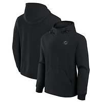 Sweat à capuche unisexe Fanatics noir Miami Dolphins Front Office ton sur Tri-Blend