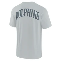 Unisex Fanatics  Gray Miami Dolphins Elements Iconic T-Shirt