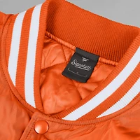 Veste unisexe Fanatics Orange Miami Dolphins Elements Elite à boutons-pression
