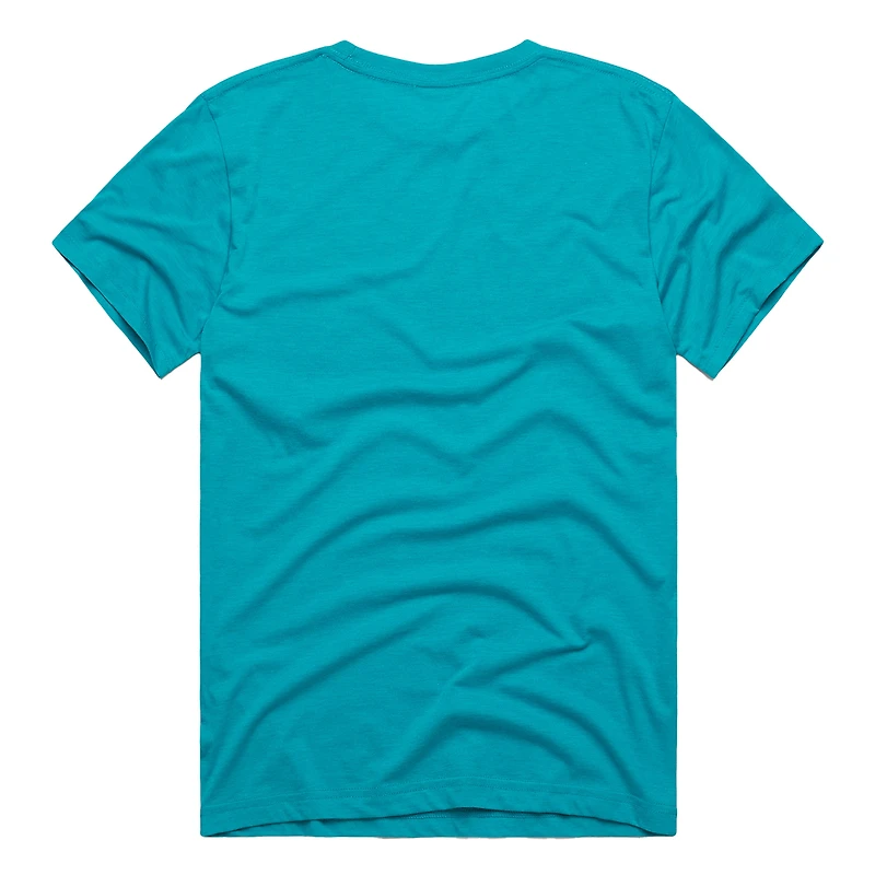 T-shirt unisexe Hommage à Dan Marino Aqua Miami Dolphins NFL Topps Trading Card Tri-Blend