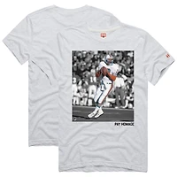 T-shirt unisexe hommage Dan Marino Ash Miami Dolphins Pay Homage Tri-Blend