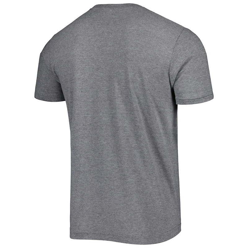 T-shirt unisexe hommage Dan Marino chiné gris Miami Dolphins NFL Blitz joueur retraité tri-blend