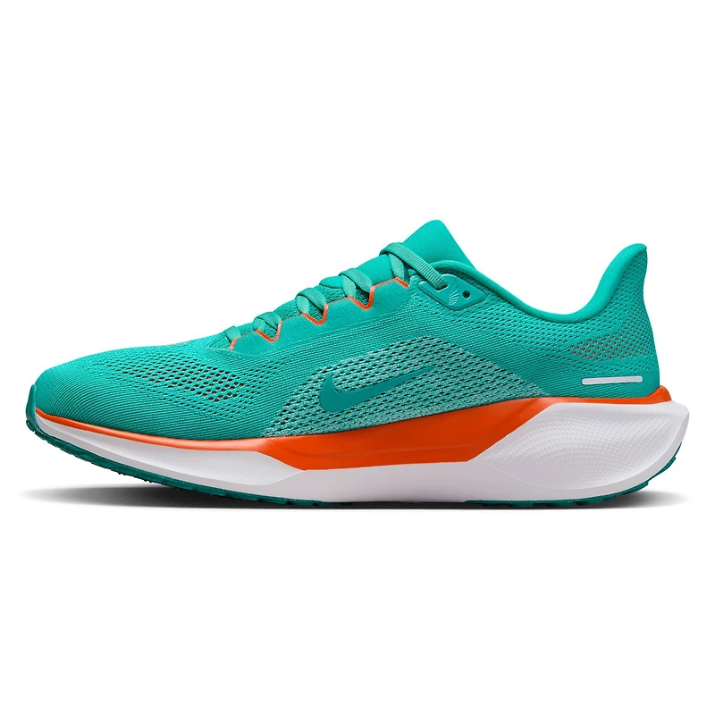 Unisex Nike Aqua Miami Dolphins Zoom Pegasus 41 Running Shoes