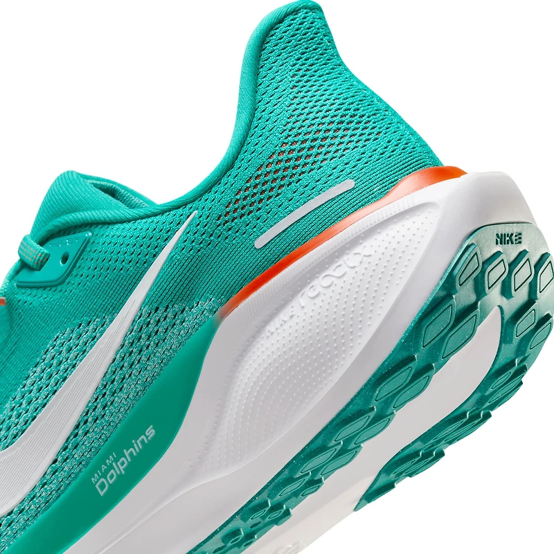 Chaussures de course unisexe Nike Aqua Miami Dolphins Zoom Pegasus 41