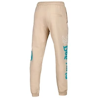 Pantalon de jogging unisexe The Wild Collective crème San Francisco 49ers Heavy Block Graphic