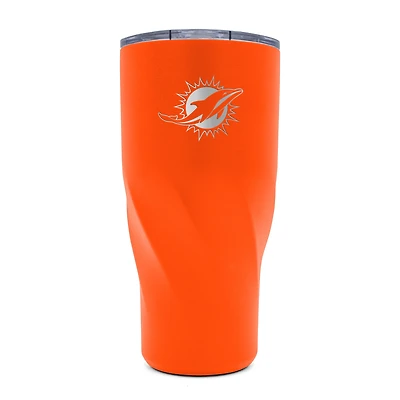 WinCraft Miami Dolphins 30oz. Morgan Stainless Steel Tumbler