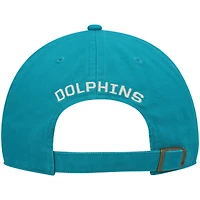 Casquette réglable '47 Aqua Miami Dolphins Finley Clean Up pour femme