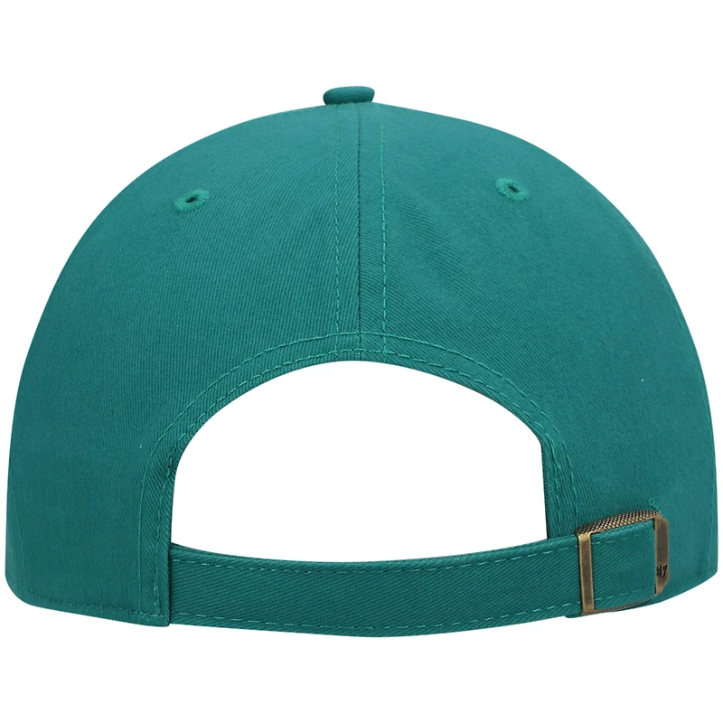 Casquette ajustable pour femme '47 Aqua Miami Dolphins Miata Clean Up