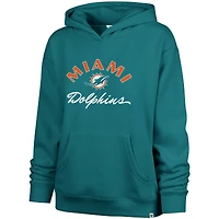 Sweat à capuche Whirlwind Naomi '47 Aqua Miami Dolphins pour femme