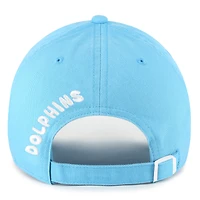 Casquette ajustable Bright Side Clean Up Blue Miami Dolphins '47 pour femme