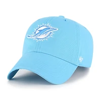 Casquette ajustable Bright Side Clean Up Blue Miami Dolphins '47 pour femme