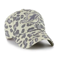 Women's '47  Gray Miami Dolphins Bagheera Clean Up Adjustable Hat
