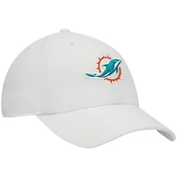 Casquette réglable '47 Miami Dolphins Miata Clean Up Logo pour femme, blanc