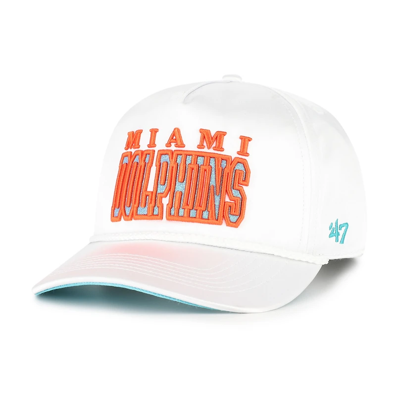 Casquette ajustable Outspoken Hitch blanche 47 des Dolphins de Miami pour femme