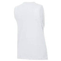 Women's Champion  White Miami Dolphins Muscle Tank Top