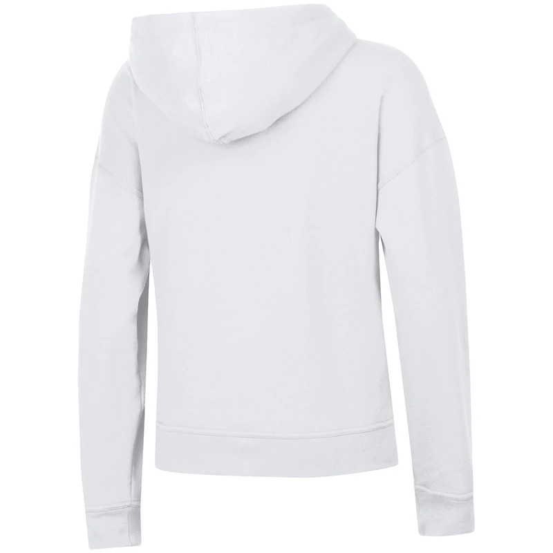Women's Champion  White Miami Dolphins Powerblend Hoodie