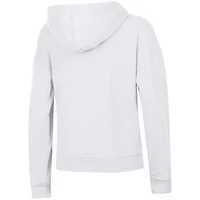 Women's Champion  White Miami Dolphins Powerblend Hoodie