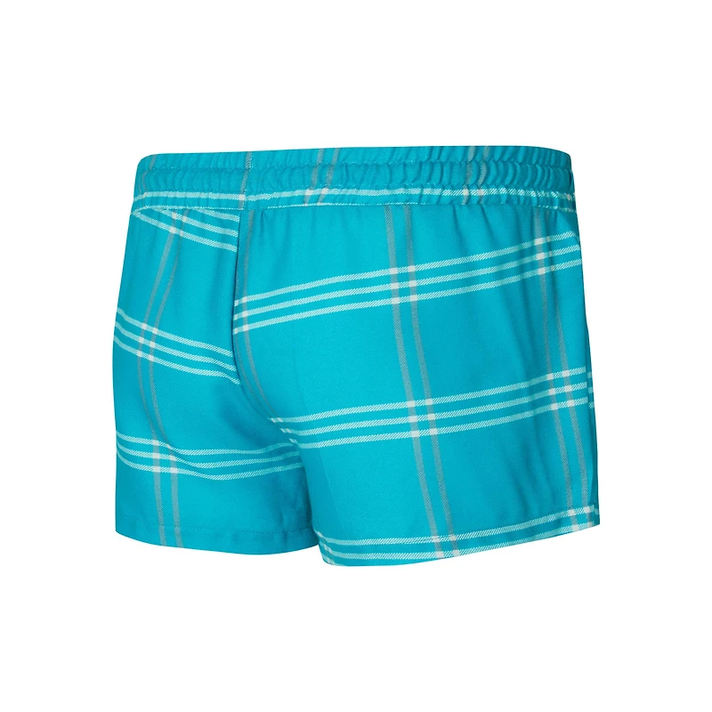 Ensemble haut à manches longues et short raglan pour femme Concepts Sport Aqua/Gris Miami Dolphins Petition
