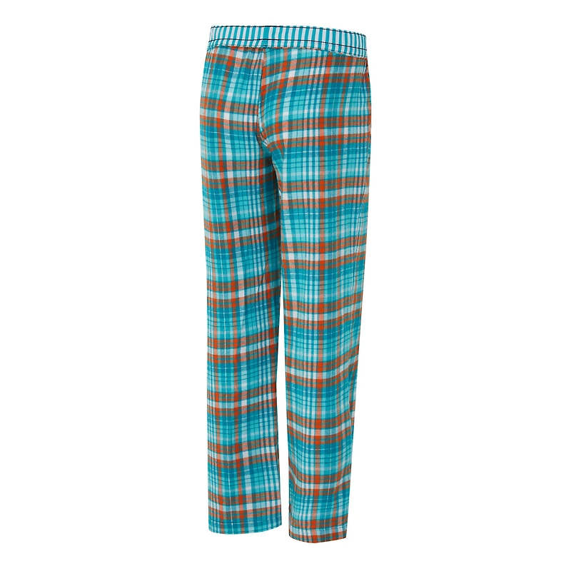 Pantalon à carreaux Laney Sport Aqua Miami Dolphins pour femme