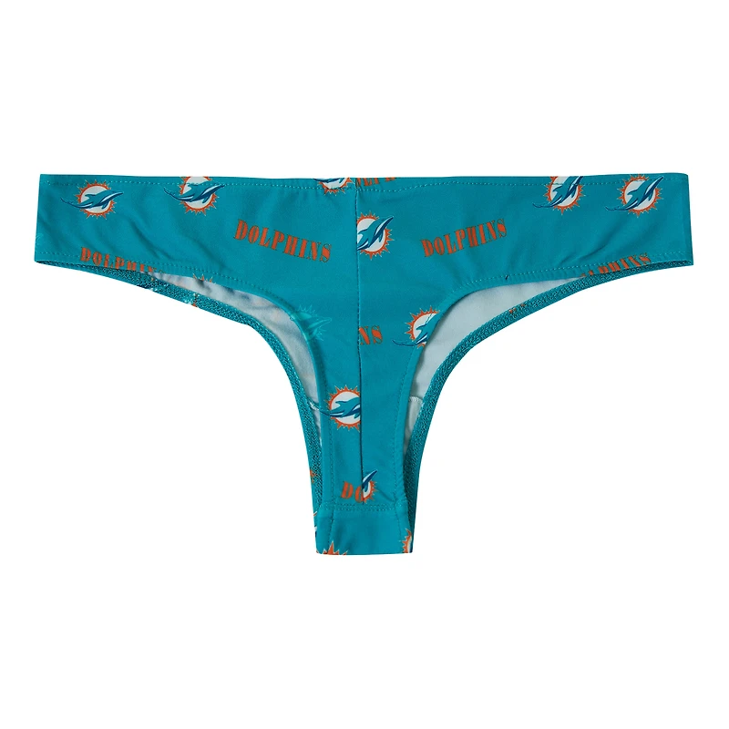 String Concepts Sport Aqua Miami Dolphins à imprimé mosaïque pour femme