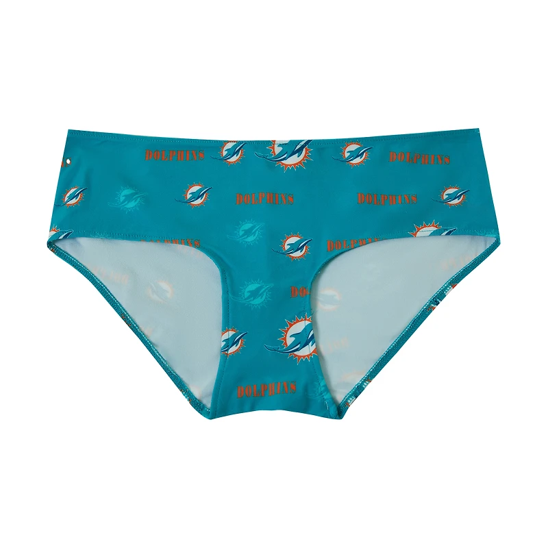 Culotte en tricot à imprimé mosaïque intégral Concepts Sport Aqua Miami Dolphins pour femme