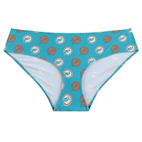 Culotte en tricot à imprimé intégral Record Miami Dolphins Sport Aqua pour femme