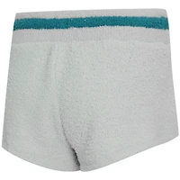 Ensemble sweat à capuche et short manches longues Whitley gris Miami Dolphins pour femme Concepts Sport