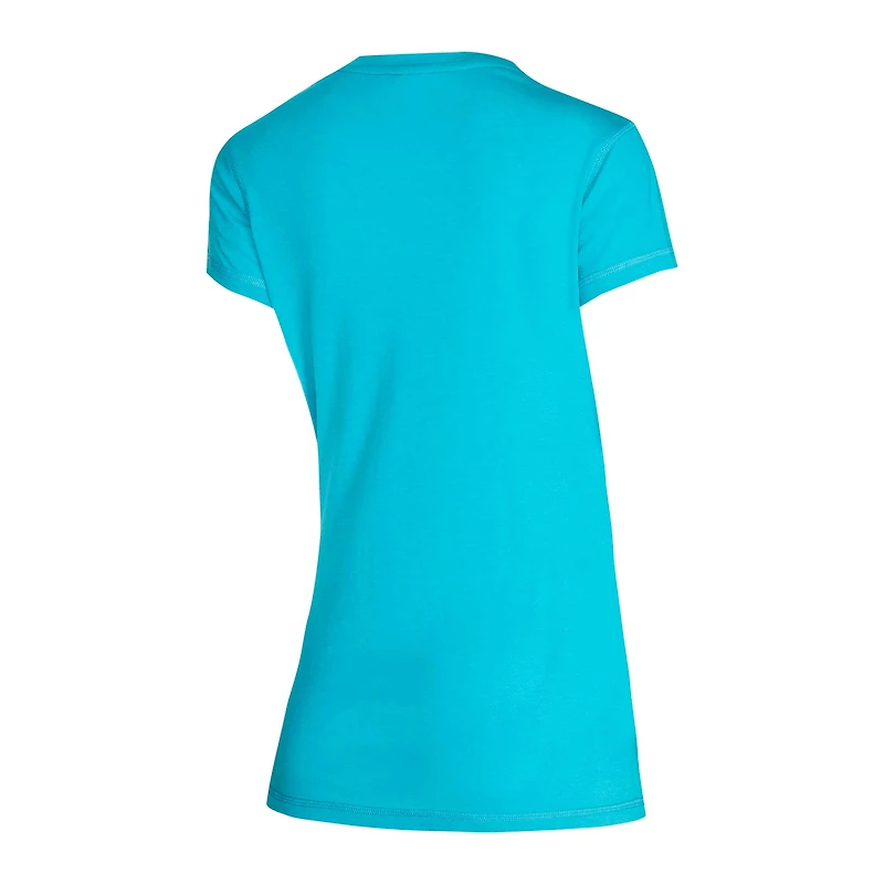 Ensemble de nuit pour femme avec t-shirt et pantalon en flanelle Concepts Sport Miami Dolphins Vector