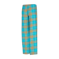 Ensemble de nuit pour femme Concepts Sport Miami Dolphins Vector avec haut et pantalon en flanelle