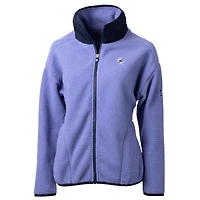 Veste polaire écologique Cascade violette Miami Dolphins pour femme de Cutter & Buck