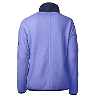 Veste polaire écologique Cascade violette Miami Dolphins pour femme de Cutter & Buck