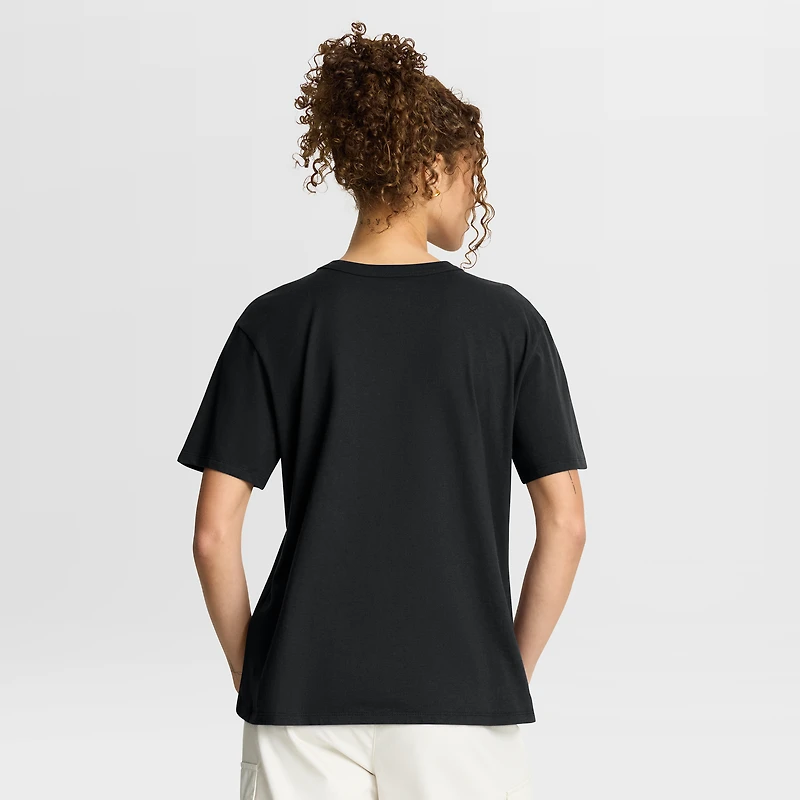 Women's Fanatics Black Miami Dolphins Blackout Kneel Down Legacy T-Shirt