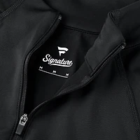 Veste zippée quart de tour Fanatics noire pour femme Miami Dolphins Elements