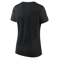 Pack combiné t-shirt et short Fanatics noirs pour femmes des Dolphins de Miami