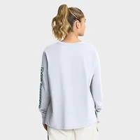 T-shirt à manches longues Fanatics blanc pour femme, motif Hometown Legacy des Dolphins de Miami