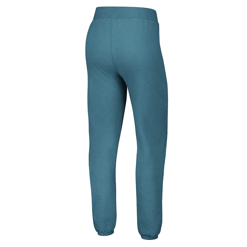 Women's G-III 4Her by Carl Banks Aqua Miami Dolphins Scrimmage Fleece Pants