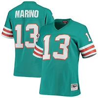 Maillot réplique Mitchell & Ness Dan Marino Aqua Miami Dolphins 1984 Legacy pour femme