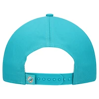 Women's New Era  Aqua Miami Dolphins  Metallic 9FORTY M-Crown A-Frame Adjustable Hat