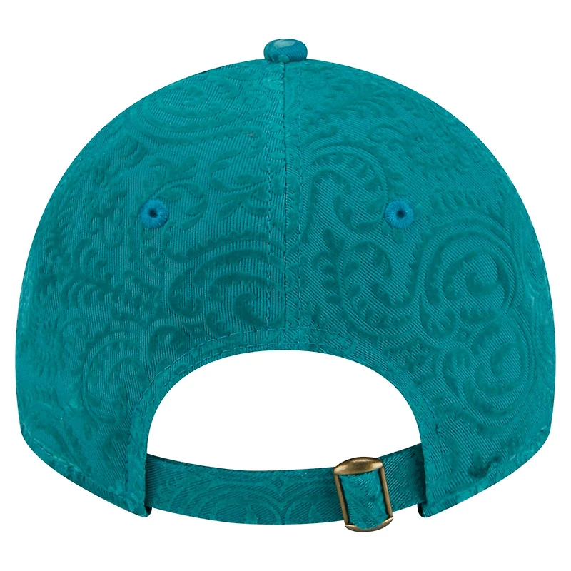 Casquette ajustable Miami Dolphins Throwback Flair 9TWENTY de New Era pour femme