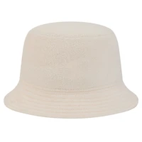 Women's New Era Cream Miami Dolphins Cozy Sherpa Bucket Hat
