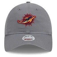 Casquette ajustable 9TWENTY New Era pour femmes, gris, Miami Dolphins Color Pack Multi