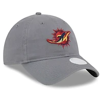 Casquette ajustable 9TWENTY New Era pour femmes, gris, Miami Dolphins Color Pack Multi