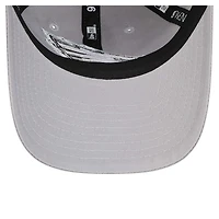 Casquette ajustable 9TWENTY Throwback des Miami Dolphins de New Era pour femme, grise