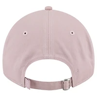 Casquette ajustable Main 9TWENTY rose clair des Miami Dolphins de New Era pour femme
