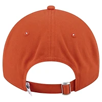 Women's New Era  Orange Miami Dolphins Throwback Main Core Classic 2.0 9TWENTY Adjustable Hat