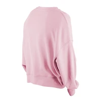 Women's New Era Pink Miami Dolphins Cozy Pullover Sweatshirt
